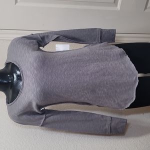 Miss Chieveous Long Sleeve Waffle Blouse